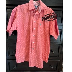 Panhandle Work Collared Shirt - Coral
